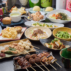 炭焼きDining 炭蓮のコース写真