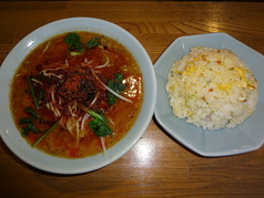 坦々麺半チャーハンペア