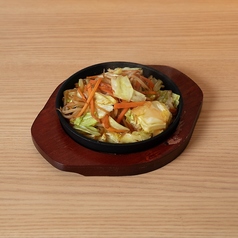 野菜炒め(鉄板)