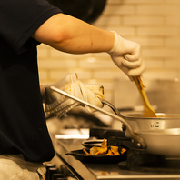 料理人のこだわりの絶品をご用意