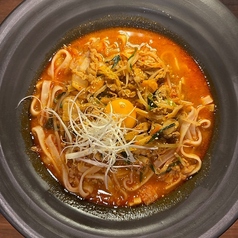 旨辛牛カルビチゲのおうどん