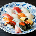 料理メニュー写真&nbsp;板さんおまかせにぎり１０貫/１３貫　