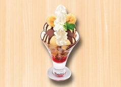 パリパリチョコバナナパフェ