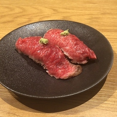 A4黒毛和牛握り寿司2貫