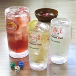 みんなで大盛り上がりのチンチロリン♪偶数で半額！ゾロ目なら無料！お得に楽しみましょう◎