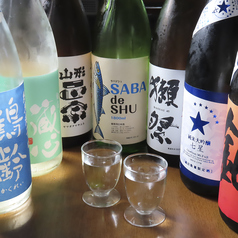 極上の焼き魚とともに味わう、バラエティ豊かな日本酒