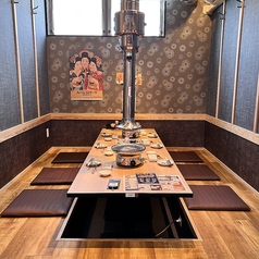 掘りごたつ個室のご用意がございます。