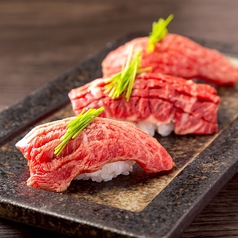 炙り肉寿司 三点盛り