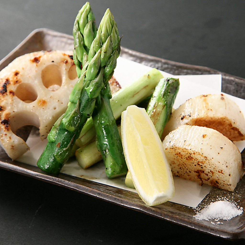 野菜焼き盛合わせ