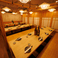 木の温もり溢れる団体様向けの広々とした個室！みんなでワイワイ盛り上がれる最高の空間です！ふんわり灯る優しい照明が居心地の良さをさらに引き立てます！自慢の創作料理と種類豊富なドリンクを囲んで、楽しい宴会・飲み会を存分にお過ごしください！会社宴会・歓送迎会にピッタリの大型個室！お店の下見も受付けてます！