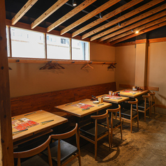 平日15名～貸切OK！週末17名～貸切OK！