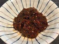 ピリ辛もずくキムチ