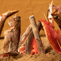 旨味が凝縮！自慢の熟成魚を堪能