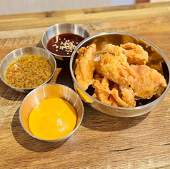 チキン3種盛りのソース
