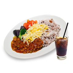 チリコンカンバーガーボウルドリンクセット