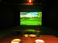 宇都宮では珍しいシュミレーションゴルフを楽しめるお店