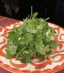 パクチーのエスニックサラダ