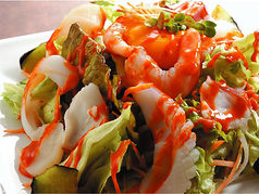カラカラ海鮮サラダ