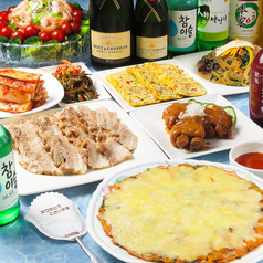 韓国料理 カラオケオリーブのコース写真