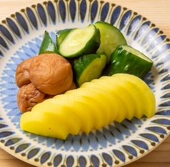 漬物盛り合わせ