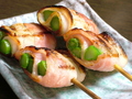 料理メニュー写真&nbsp;アスパラベーコン巻 二本