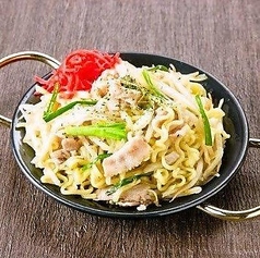 月見塩焼きそば