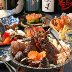 高級赤酢鮨(寿司)66種以上食べ放題×厳選日本酒60種以上飲み放題　うおぷく　梅田店のコース写真