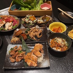 鉄板焼 お好み焼 かしわ 渋谷ヒカリエ店のコース写真