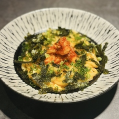 釜玉明太キムチうどん