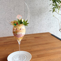 料理メニュー写真&nbsp;桃パフェ