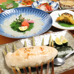 とらふぐのフルコース 創作ふぐ料理を堪能