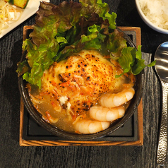 エビチーズ参鶏湯　半羽