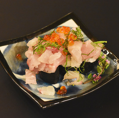 ・アテ巻き 名物海鮮爆盛り