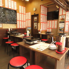 18名様まで収容可能な店内