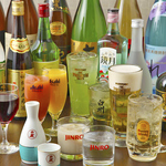 お酒の品揃いも抜群！お酒好きな方にも少しだけ楽しみたい方にもピッタリなお酒を幅広くご用意！