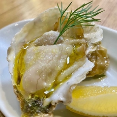 生牡蠣ショット オイスタージュレor塩オリーブ