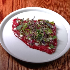 塩釜のマグロのカルパッチョ