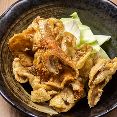 パリパリ鶏皮ポン酢