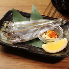 ししゃも卓上炭火炙り