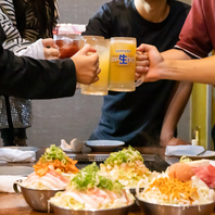 ご友人同士☆皆で楽しめるもんじゃ作りが楽しい空間♪