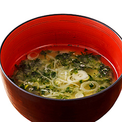 生海苔味噌汁