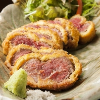 《美味しく栄養摂取♪》道産牛れあ牛ひれかつ1480円