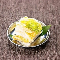 白菜漬け/キャベツの塩昆布和え