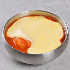 韓国餅のチーズコチュジャン煮