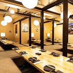 当店は安心の全席個室。周りを気にせずごゆっくりお寛ぎいただけます。宴会,飲み会に◎