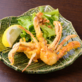 料理メニュー写真&nbsp;ワタリガニのまるごと唐揚げ