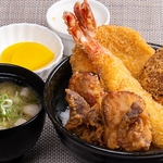 ボリューム満点のカツ膳が楽しめる！ぜひお腹いっぱいになるまでご堪能ください！お待ちしております