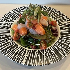 本日の魚介サラダ