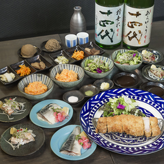 日本酒47都道府軒のコース写真