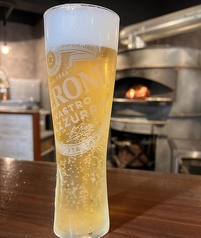 ナストロアズーロ ペローニ 生ビール　L ,M,S,（３サイズ各種）